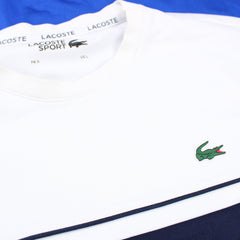 Lacoste Pullover gestreift - Farbe: RoyalBlue - Größe: L - VintageR2