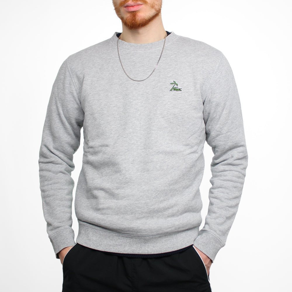 Lacoste Pullover Palme - Farbe: Grey - Größe: M - VintageR2