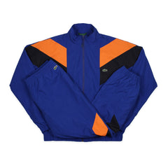 Lacoste Trainingsanzug in Blau Orange Schwarz Größe L