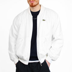 Lacoste Vintage Bomberjacke - Farbe: Beige - Größe: M - VintageR2