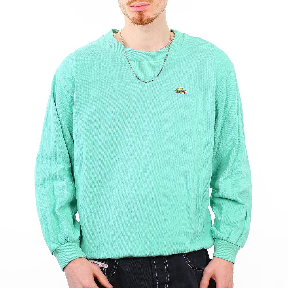 Lacoste Vintage Knit Pullover - Farbe: Green - Größe: L - VintageR2