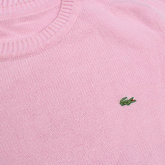 Lacoste Vintage Knit Sweater - Farbe: Pink - Größe: M - VintageR2