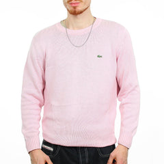 Lacoste Vintage Knit Sweater - Farbe: Pink - Größe: M - VintageR2