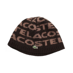 Lacoste Vintage Mütze in Braun Größe One Size