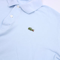 Lacoste Vintage Polo Longsleeve - Farbe: LightSkyBlue - Größe: M - VintageR2