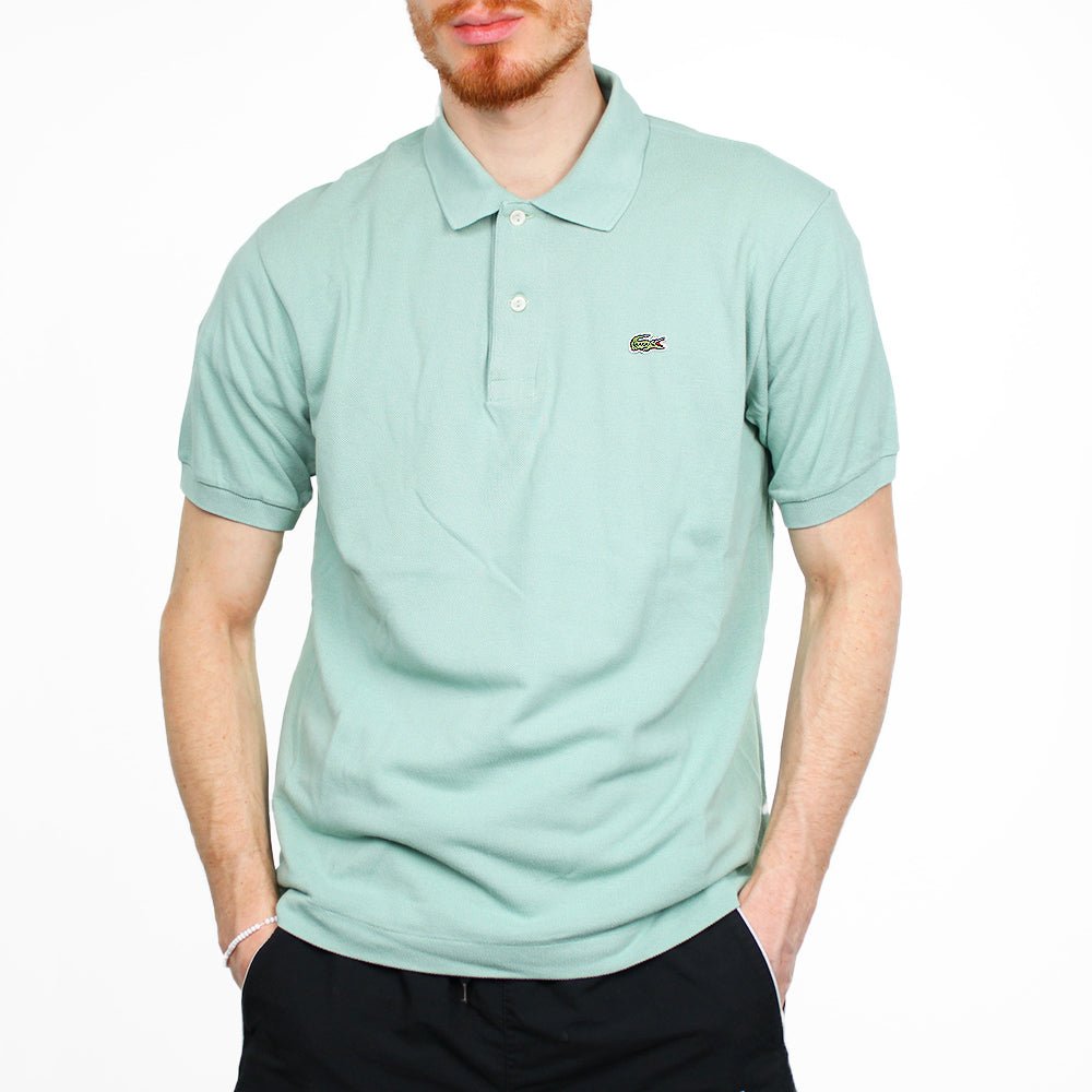 Lacoste Vintage Polo Shirt - Farbe: Turquiose - Größe: M - VintageR2