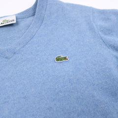 Lacoste Vintage Sweatshirt Babyblau - Farbe: LightSkyBlue - Größe: XS - VintageR2