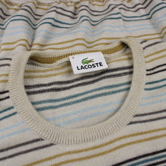 Lacoste Vintage Sweatshirt - Farbe: Beige - Größe: L - VintageR2