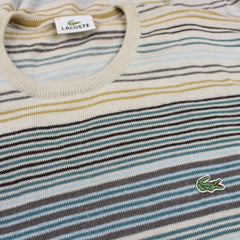 Lacoste Vintage Sweatshirt - Farbe: Beige - Größe: L - VintageR2