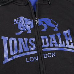 Lonsdale Sweatjacke Hoodie - Farbe: Black - Größe: L - VintageR2