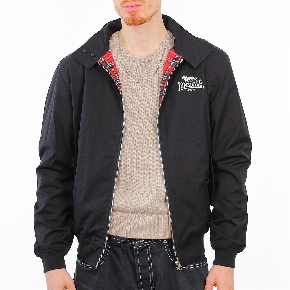 Lonsdale Übergangsjacke - Farbe: Black - Größe: M - VintageR2