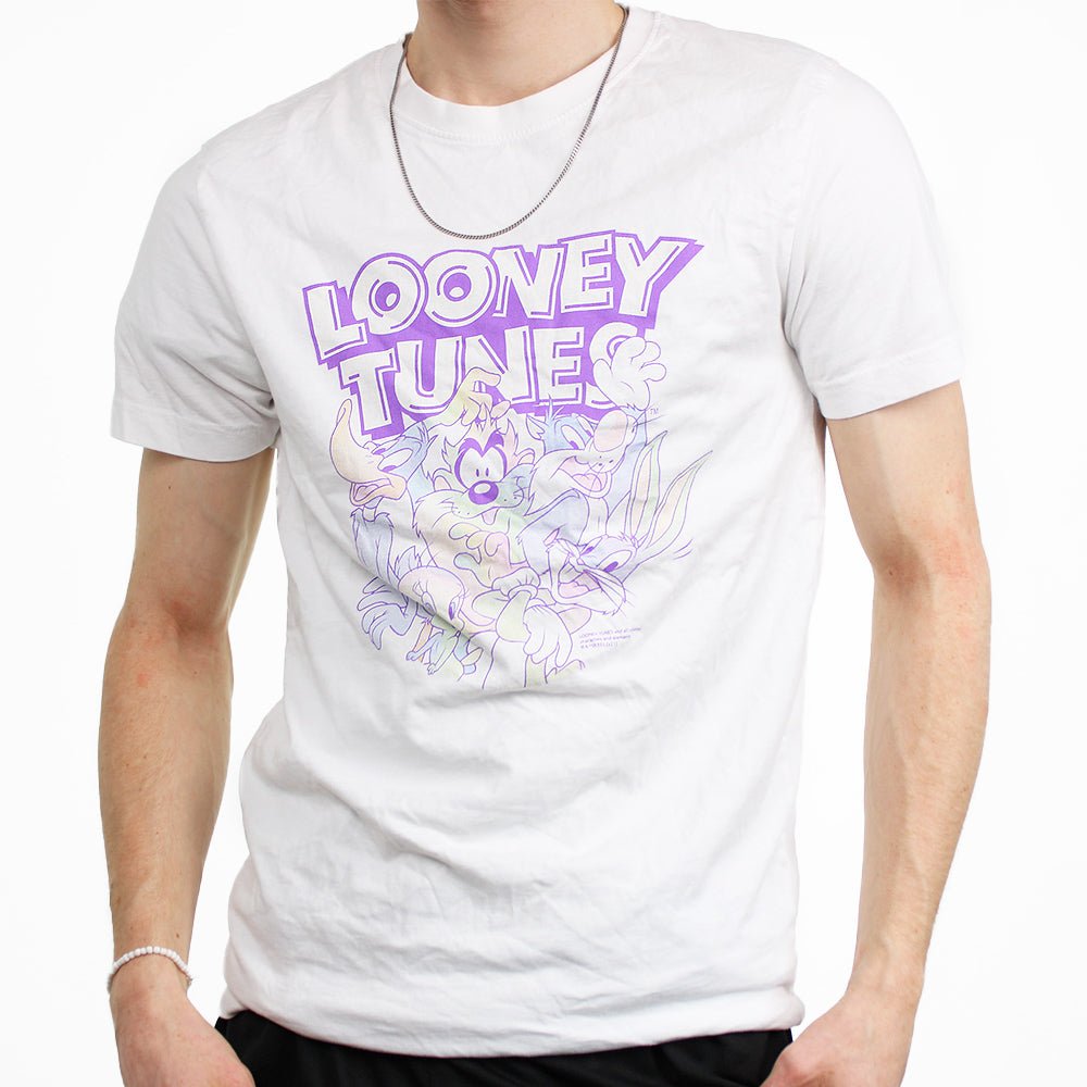 Looney Tunes Vintage T - Shirt - Farbe: White - Größe: M - VintageR2