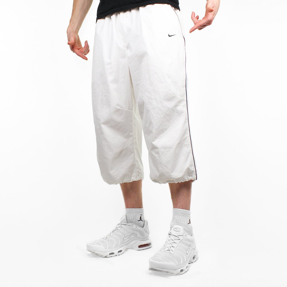 Nike 3/4 Trackpants Sommer - Farbe: White - Größe: XL - VintageR2