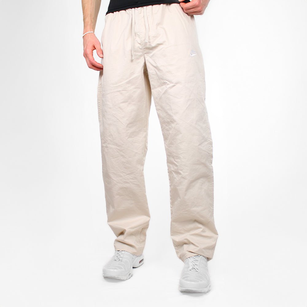 Nike Baggy Trackpants - Farbe: Beige - Größe: L - VintageR2