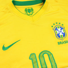 Nike Brasilien Trikot Vintage - Farbe: Gold - Größe: M - VintageR2