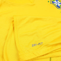 Nike Brasilien Trikot Vintage - Farbe: Gold - Größe: M - VintageR2