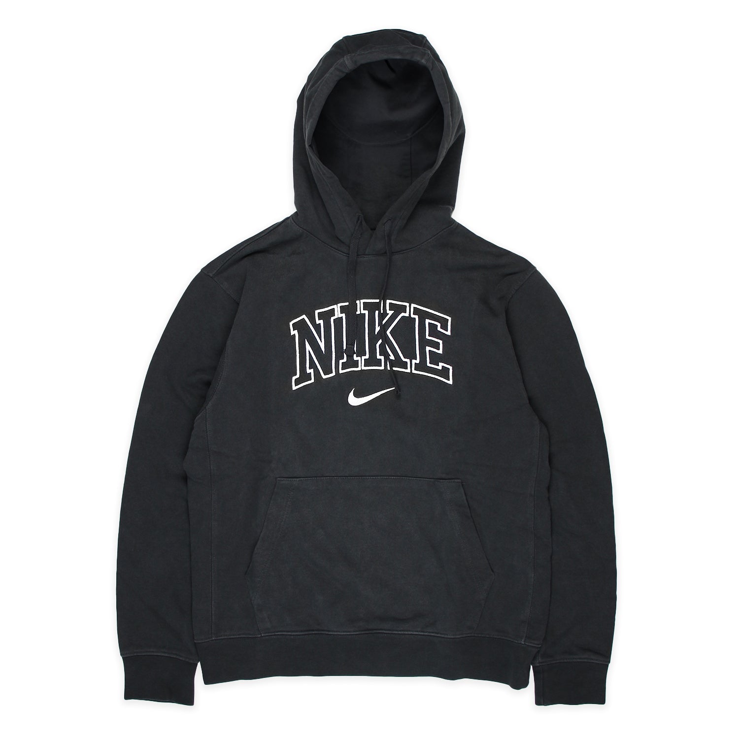 Nike College Hoodie Schwarz Weiß