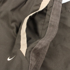 Nike dreiviertel Trackpants - Farbe: Olive - Größe: L - VintageR2