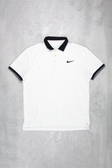 Nike Golf Polo Shirt - Farbe: White - Größe: M - VintageR2