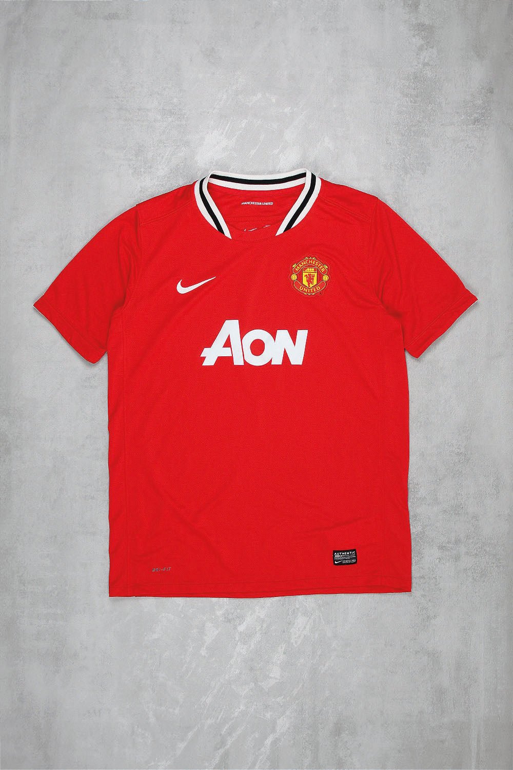 Nike Manchester United Jersey - Farbe: Red - Größe: M - VintageR2