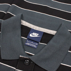 Nike Polo Shirt Solo Swoosh Vintage - Farbe: Black - Größe: M - VintageR2