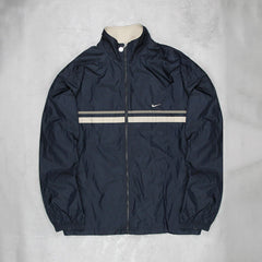 Nike Regenjacke Solo Swoosh Vintage - Farbe: Navy - Größe: XL - VintageR2