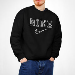 Nike Spellout Sweatshirt - Farbe: Black - Größe: L - VintageR2