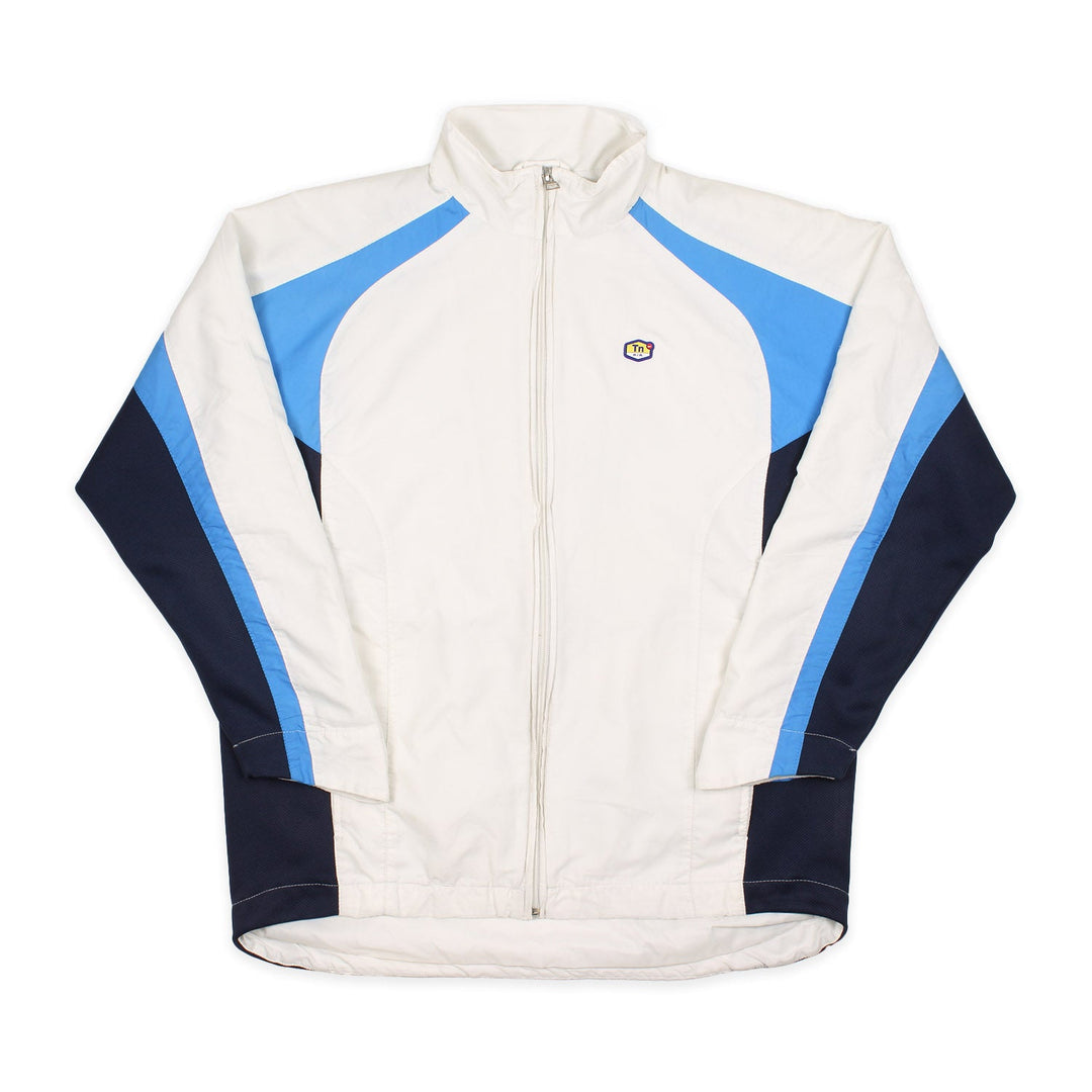 Nike TN Vintage Trackjacket in Weiß Blau Größe S