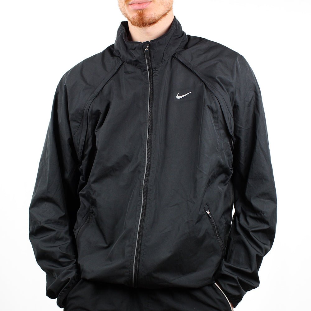 Nike Vintage 2 - in - 1 Laufjacke Weste - Farbe: Black - Größe: XL - VintageR2