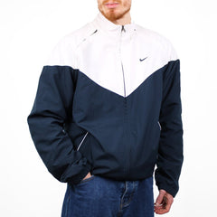 Nike Vintage 2-in-1 Trackjacket und Weste - Farbe: Navy - Größe: XXL - VintageR2