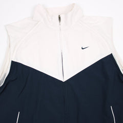 Nike Vintage 2-in-1 Trackjacket und Weste - Farbe: Navy - Größe: XXL - VintageR2