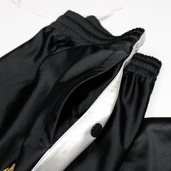 Nike Vintage Baggy Jogger Knöpfe - Farbe: Black - Größe: M - VintageR2
