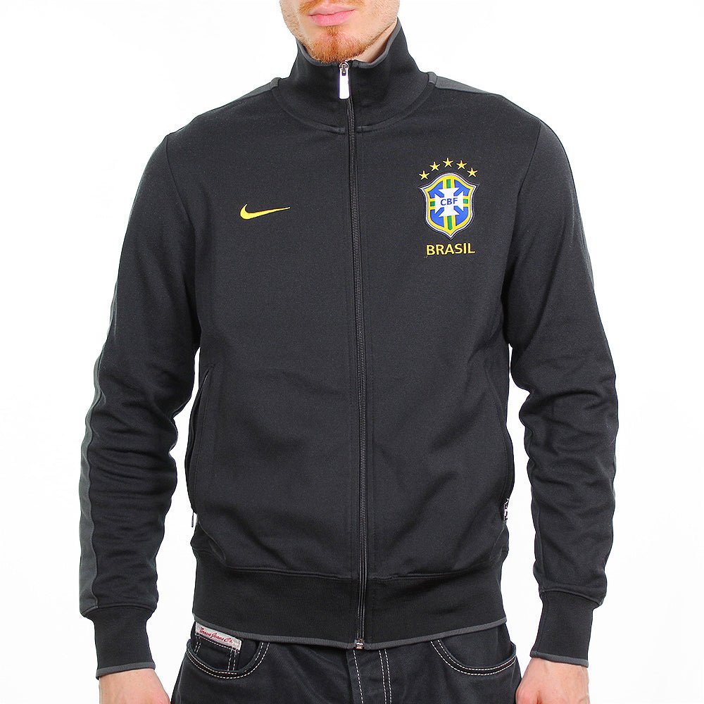 Nike Vintage Brasilien Trainingsjacke - Farbe: Black - Größe: M - VintageR2