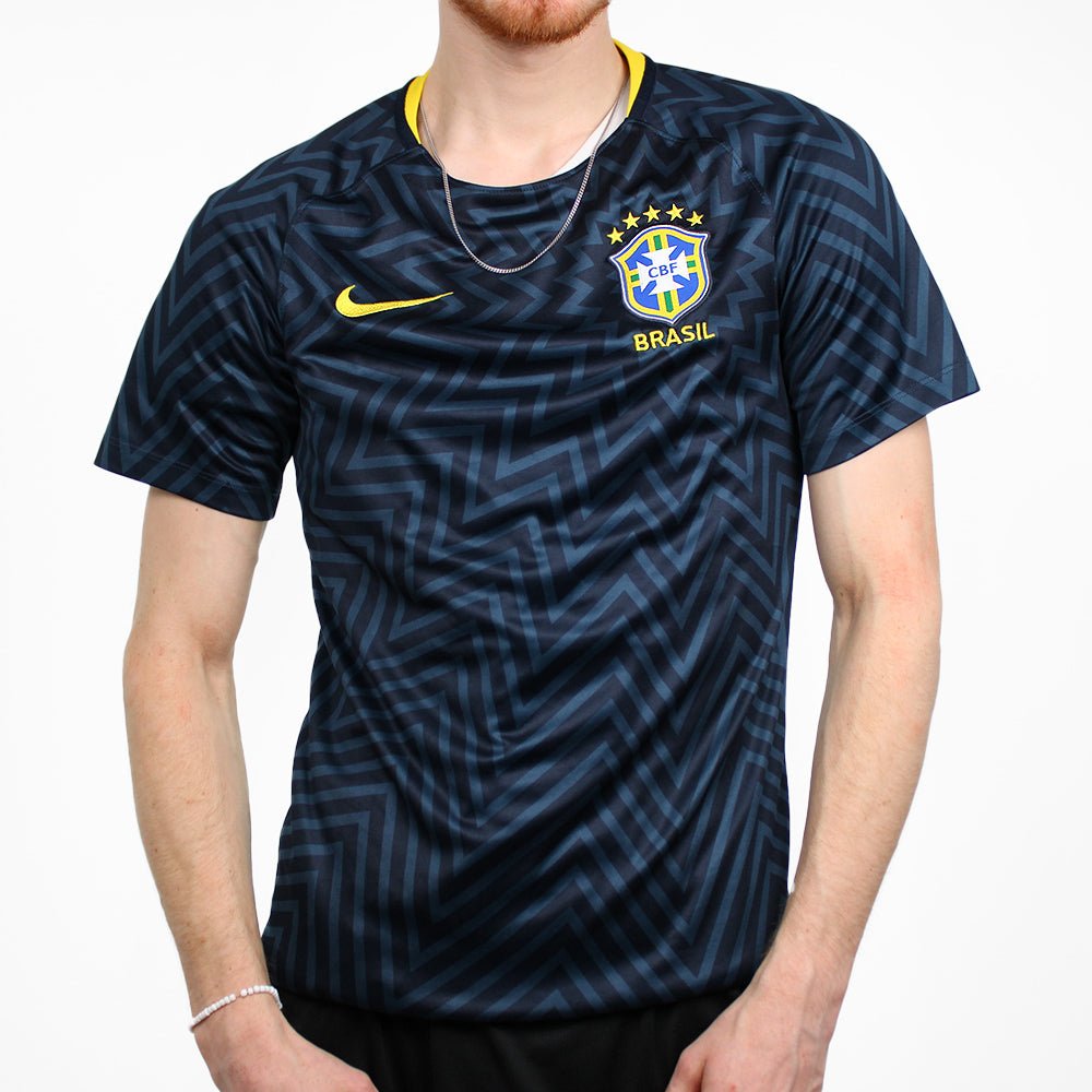 Nike Vintage Brasilien Trikot - Farbe: Black - Größe: M - VintageR2