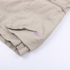 Nike Vintage Cargo Shorts Solo Swoosh - Farbe: Beige - Größe: M - VintageR2