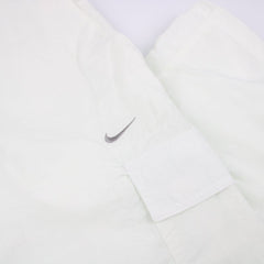 Nike Vintage Cargo Trackpants 3/4 Shorts - Farbe: White - Größe: L - VintageR2
