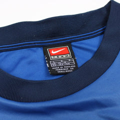 Nike Vintage Center Swoosh Sport Shirt - Farbe: RoyalBlue - Größe: S - VintageR2