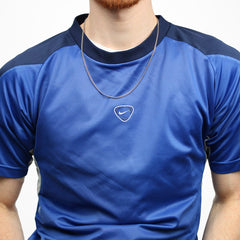 Nike Vintage Center Swoosh Sport Shirt - Farbe: RoyalBlue - Größe: S - VintageR2