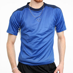 Nike Vintage Center Swoosh Sport Shirt - Farbe: RoyalBlue - Größe: S - VintageR2