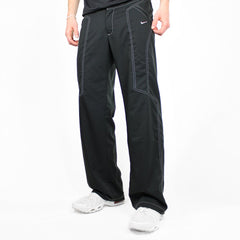 Nike Vintage Contrast Stitching Trackpants - Farbe: Black - Größe: M - VintageR2