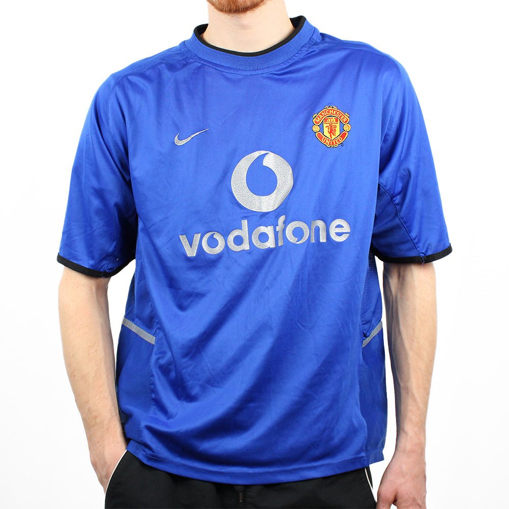 Nike Vintage Manchester United Trikot - Farbe: RoyalBlue - Größe: L - VintageR2