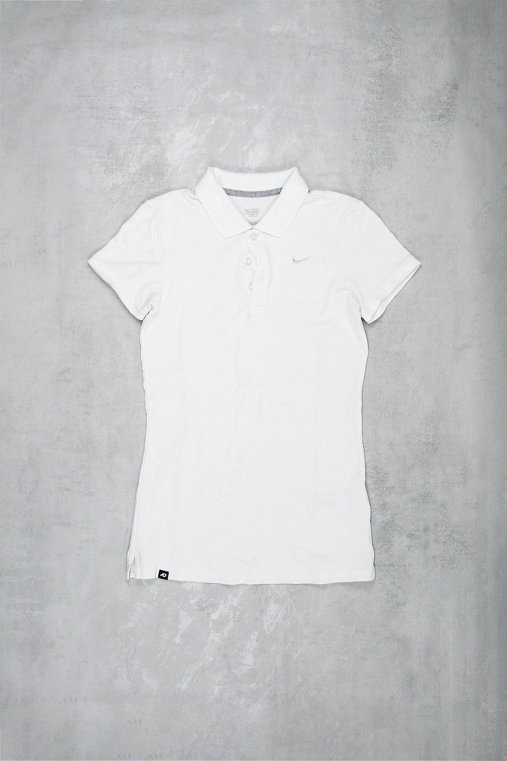 Nike Vintage Polo Shirt - Farbe: White - Größe: S - VintageR2