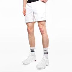 Nike Vintage Runnings Shorts Solo Swoosh - Farbe: White - Größe: S - VintageR2