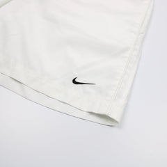 Nike Vintage Runnings Shorts Solo Swoosh - Farbe: White - Größe: S - VintageR2