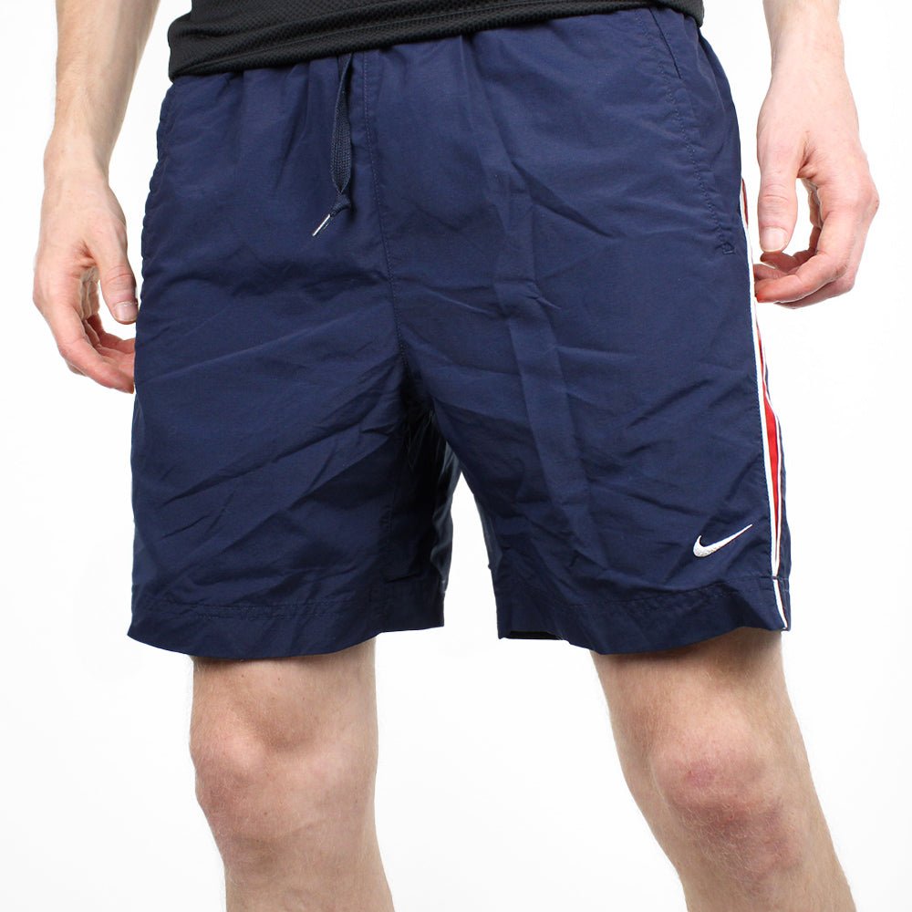 Nike Vintage Solo Swoosh kurze Hose - Farbe: Navy - Größe: M - VintageR2