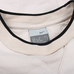 Nike Vintage Solo Swoosh Pullover - Farbe: Beige - Größe: S - VintageR2
