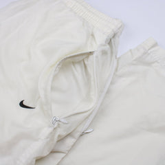Nike Vintage Solo Swoosh Sommer Trackpants - Farbe: Beige - Größe: M - VintageR2