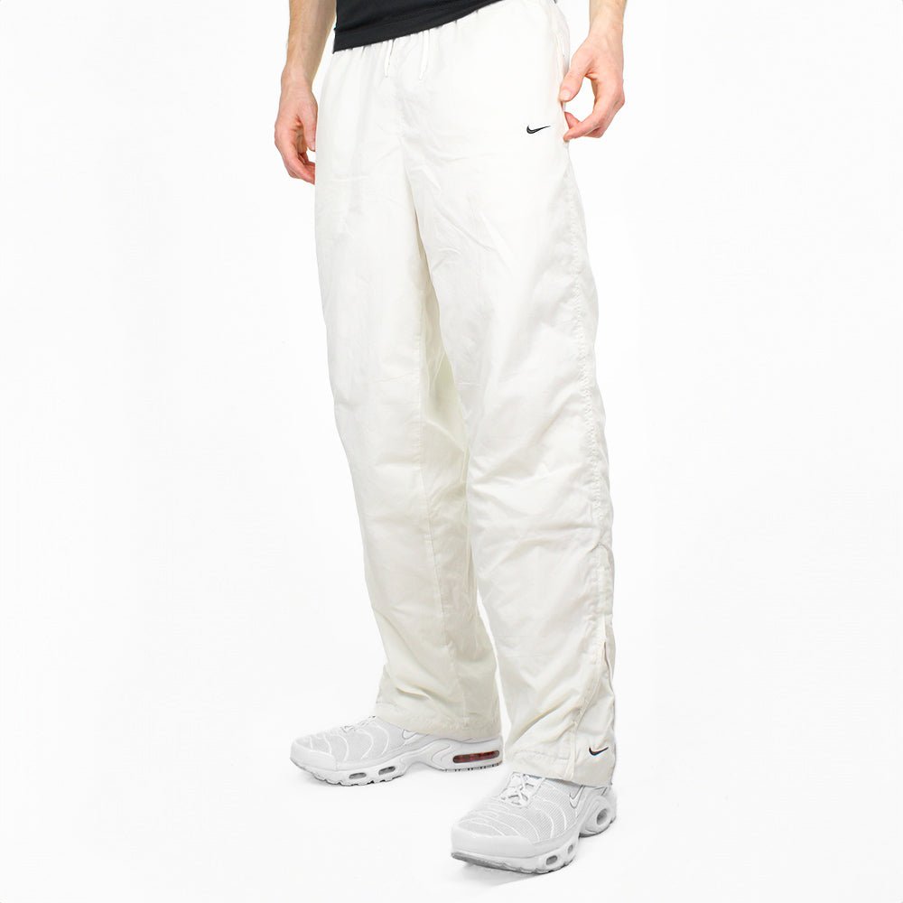 Nike Vintage Solo Swoosh Sommer Trackpants - Farbe: Beige - Größe: M - VintageR2