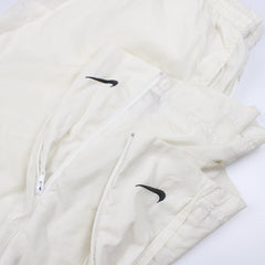 Nike Vintage Solo Swoosh Sommer Trackpants - Farbe: Beige - Größe: M - VintageR2
