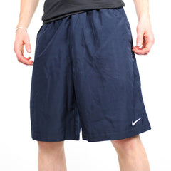 Nike Vintage Solo Swoosh Spellout Shorts - Farbe: Navy - Größe: XL - VintageR2